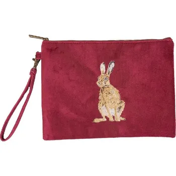 Kosmetická taška Vyšívaná kosmetická taška "Golden Hour" - Zajíc
