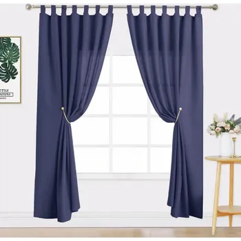 Záclona Záclony modré MK97 Velikost: 150 x 250 cm