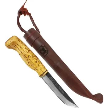 lovecký nůž WOOD JEWEL Pevný nůž, kudrnatá bříza 10 WJ23VISA10