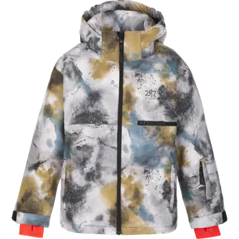 Chlapecká bunda 2117 of Sweden Anjan dětská lyžařská bunda, Gold AOP 140