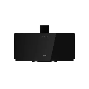 Digestoř Teka DVN 97050 TTC BK Easy | Komínová Digestoř 90 cm Černá | Šikmá, odtah/recirkulace, Servis ČR