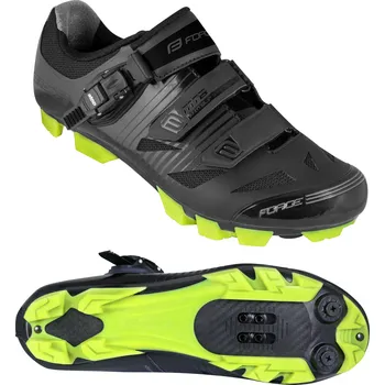 Pánská sportovní obuv FORCE Tretry FORCE MTB TURBO černé
