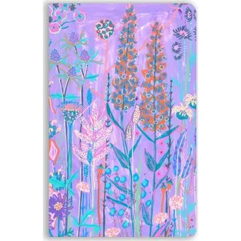 Cizojazyčná kniha Lucy Innes Williams: Purple Garden House (Soft Touch Journal) (Pevná)