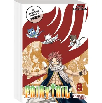 Fairy Tail Massiv 8 (Hiro Mashima,Karsten Küstner)(Brožovaná)
