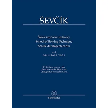 Hudební výchova Škola smyčcové techniky op. 2, Sešit 1 - Otakar Ševčík