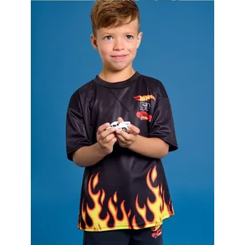 Sinsay - Tričko Hot Wheels - černá - 003FC-99X - 003FC-99X-122