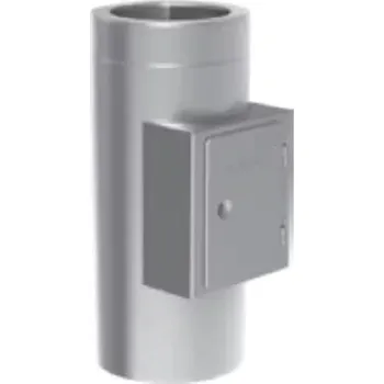 Kouřovod Dvířkový díl, tl. 1,0 mm, prům. 250 mm