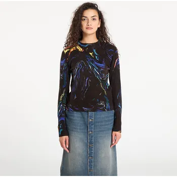 Dámský svetr Svetr Desigual Butterfly Christian Lacroix Sweater Black S