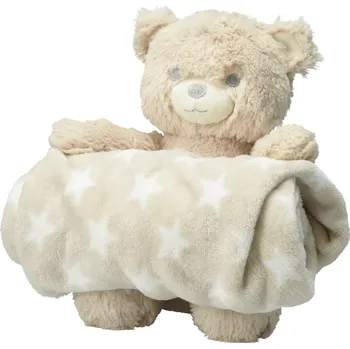 Dětská deka H&L Měkký medvídek s dekou s hvězdami pro děti (75x100 cm)