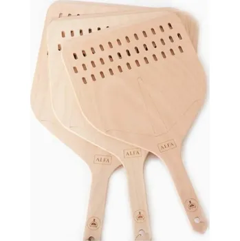 Lopata na pizzu ALFA pece ALFA - dřevěná lopata na pizzu 40 cm