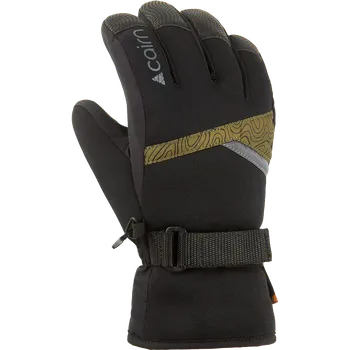 Rukavice Cairn Styl J C TEX dětské lyžařské rukavice, Khaki Camo 8