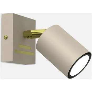 Nástěnné svítidlo Béžovo-zlaté nástěnné svítidlo bodovka STRIPER