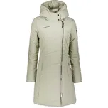 Dámský kabát ALTISPORT ONEBA BÉŽOVOZELENÁ L