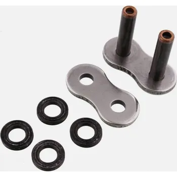 Řetězová sada pro motocykl RK článků propojení - nýtovací spojka (CLF) 520SO (O-kroužek) barva STANDARD (RK článků propojení - nýtovací spojka (CLF) 520SO (O-kroužek) barva STANDARD)