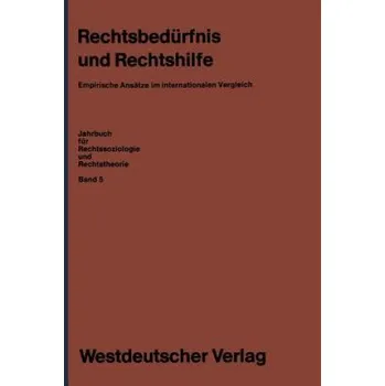Rechtsbed rfnis Und Rechtshilfe (Erhard Blankenburg,Wolfgang Kaupen)(Brožovaná)