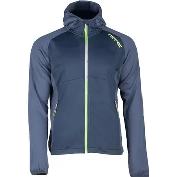 Pánská móda GTS301542M Waffle Bicolor pánská mikina, Midnight XXL