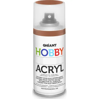 Speciální výtvarná barva Ghiant - Hobby akrylová barva ve spreji - 150 ml - měděná