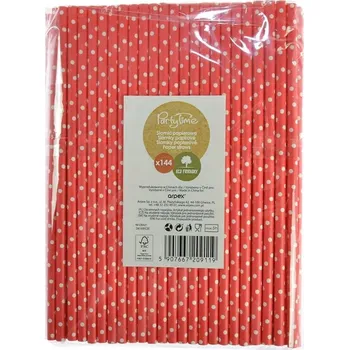 Papírová Brčka Arpex 144 ks