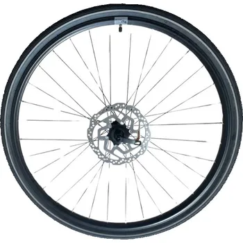 Ráfek na kolo BPLumen Výplet 622/28" přední, ráfek Remerx Top Disc, náboj Shimano TX505 CL, Disc, obutý