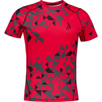 Pánské tričko Pánské funkční kompresní triko premium ALTISPORT VOJ/ALM108TR04 ČERVENÁ XL