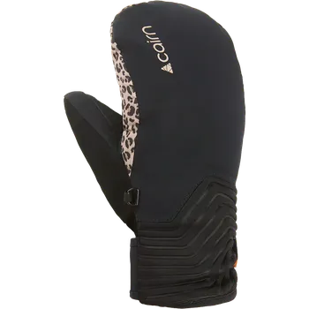 Rukavice Cairn Elena In W C-TEX dámské lyžařské rukavice, Black Leopard 8,5