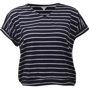 Marine dámské bavlněné tričko, Navy Stripe 3XL