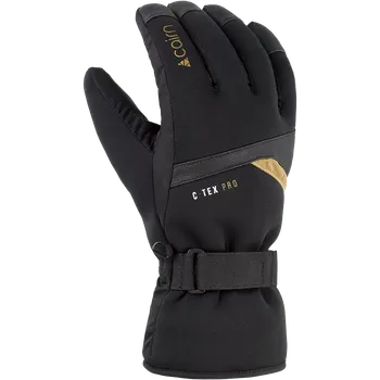 Rukavice Cairn Lugano M C-TEX PRO pánské lyžařské rukavice, Black Coffee 10