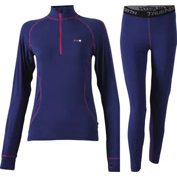 Dámské termo spodní prádlo True North - Dámský set funkčního prádla z bambusu, blueberry 42