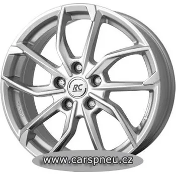 Alu kolo Brock/RC Design RC34 Stříbrná 7,0x17 5x114,3 ET43