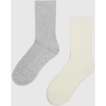 Marisse Women's Socks Z-Sk-4514 Off White Marisse šedá | krémová 3387399