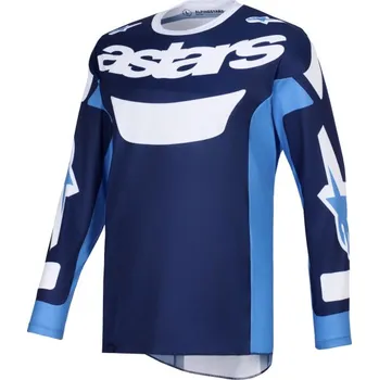Moto dres Dres RACER RIWAY, ALPINESTARS (modrá/světle modrá/bílá) 2026 (Velikost: S)