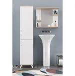 Casarredo RESKO koupelnová sestava, bílá/dub Sonoma