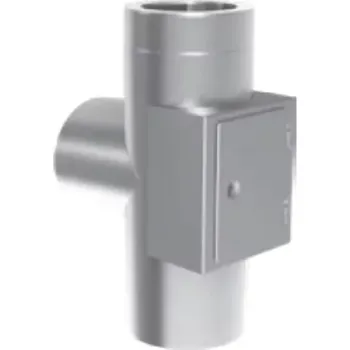 Komín Sopouch 87° s dvířky, tl. 1,0 mm, prům. 150 mm