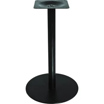 Stolová podnož Alumio Černá kovová podnož Cannus I. 72 cm