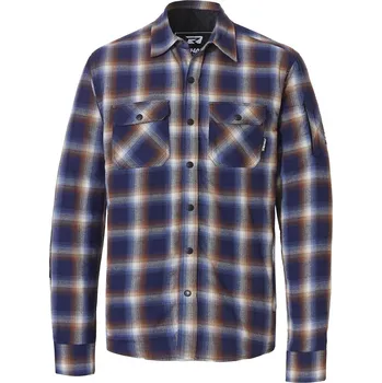 Pánská košile Rehall Ziggy-R pánská košile, Checks Bluestone Brown M