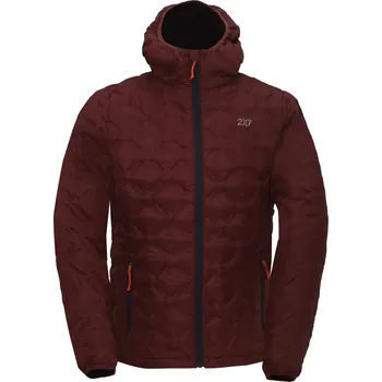 2117 of Sweden ISABO pánská péřová bunda s kapucí, rum raisin 3XL