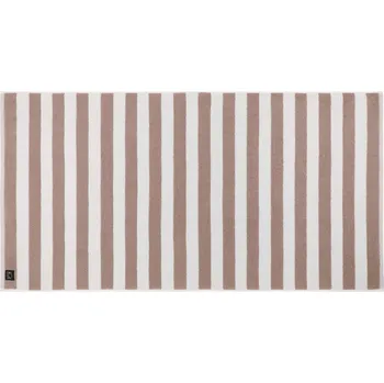 Sprchový závěs Fanni K Pruhovaná osuška HANKO, 70 x 140 cm, písková