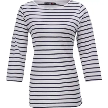 Marine dámské prodloužené tričko s 3/4 rukávem, White Comb 38