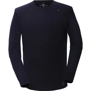 Pánské termo spodní prádlo 2117 of Sweden ULLÅNGER pánské merino triko s dlouhým rukávem, black XXL