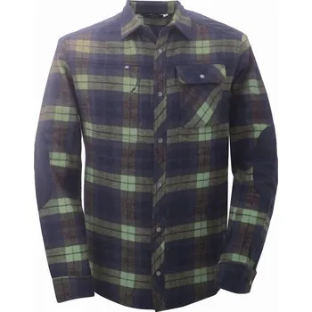 Pánská móda 2117 of Sweden SVEG pánská flanelová košile, forest green S
