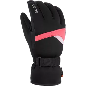 Rukavice Cairn Styl J C TEX dětské lyžařské rukavice, Neon Pink 14