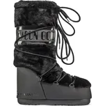 Moon Boot Icon Faux Fur dámské zimní boty, Black 42/44