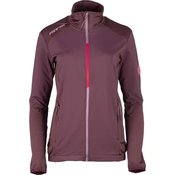 Dámská móda GTS301742L dámská waffle mikina, Plum XL