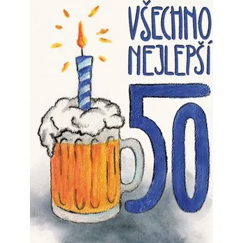 Přáníčko BeBechy - A6 - bílé - 50Pivo