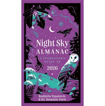 Cestování Night Sky Almanac 2026 (Radmila Topalovic,Royal Observatory Greenwich)(Pevná)