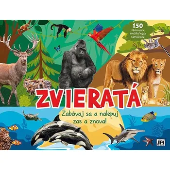 Bystrá hlava Zvieratá (Zabávaj sa a nalepuj zas a znova!)