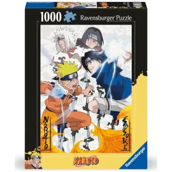 Puzzle Ravensburger Puzzle 12000627 - Naruto vs. Sasuke - 1000 Teile Naruto Puzzle für Erwachsene und Kinder ab 14 Jahren (Hra)
