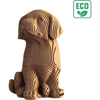 3D skládačka z eko-kartonu: Labrador Štěně