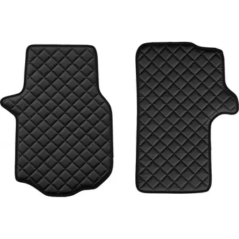 Ochranný autopotah Celoplošné koberečky - prošívané ECO-Leather, VOLKSWAGEN CRAFTER II (2016-)