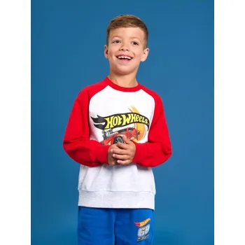 Chlapecká mikina Sinsay - Mikina typu crewneck Hot Wheels - vícebarevná - 022FC-MLC - 022FC-MLC-116